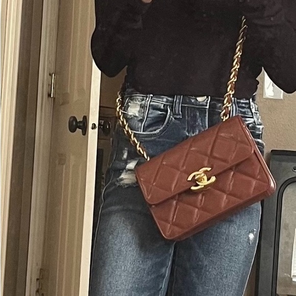 ❌❌ NOT AVAILABLE Brand New! Chanel Small Flap Bag With Large CC Hardware - Picture 8 of 11